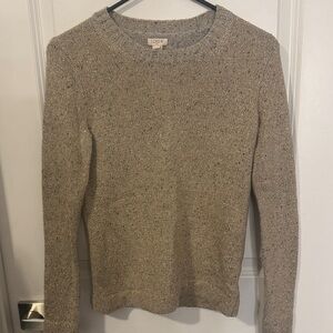 J. Crew Women's Beige Crew Neck Sweater